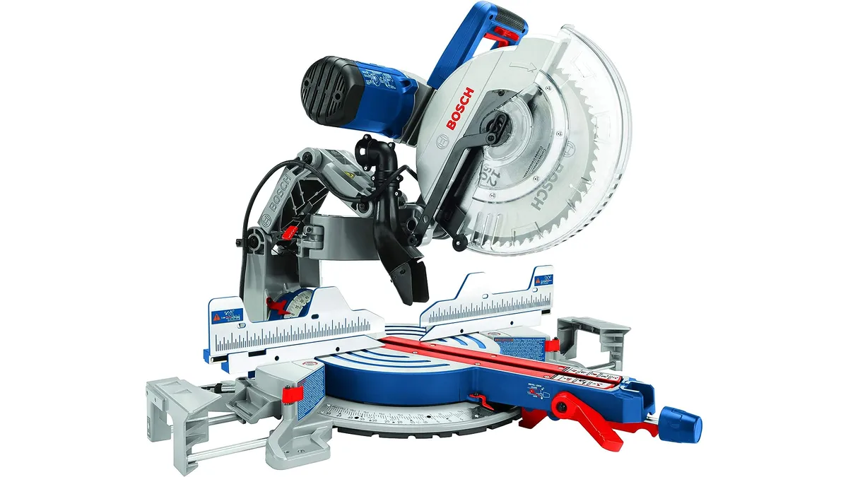 Bosch GCM12SD 12" Dual-Bevel Compound Sliding Glide Miter Saw