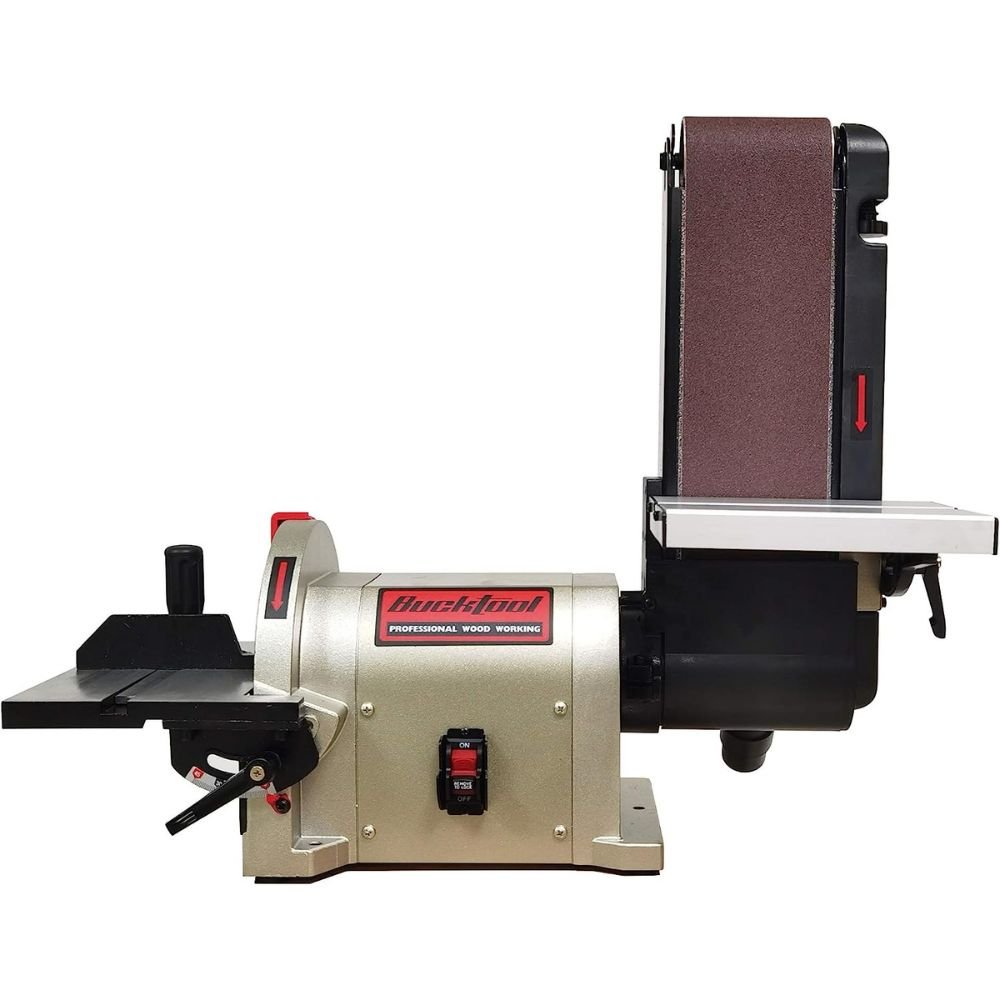 Bucktool BD4801 Bench Belt and Disc Sander