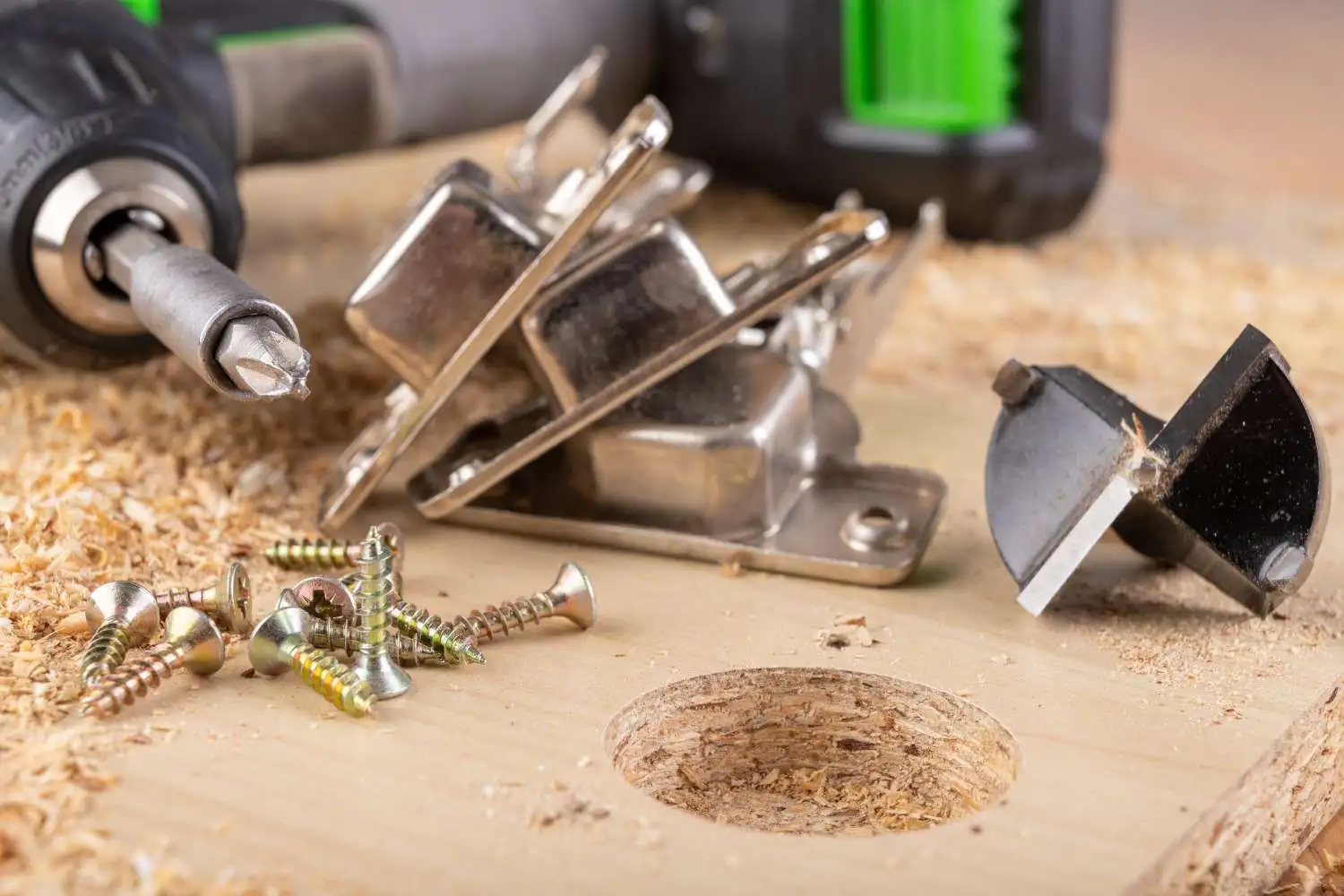 Various attachments can be used with cordless drills to achieve results.