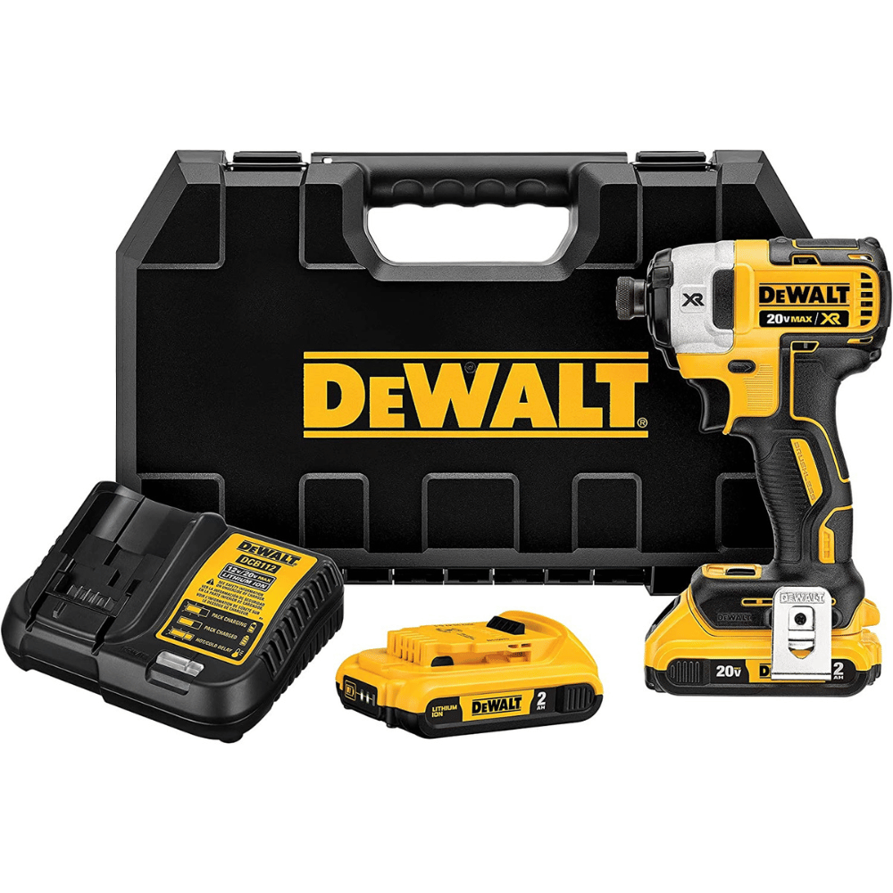 DEWALT 20V MAX XR Cordless Impact Driver Kit (DCF887D2)
