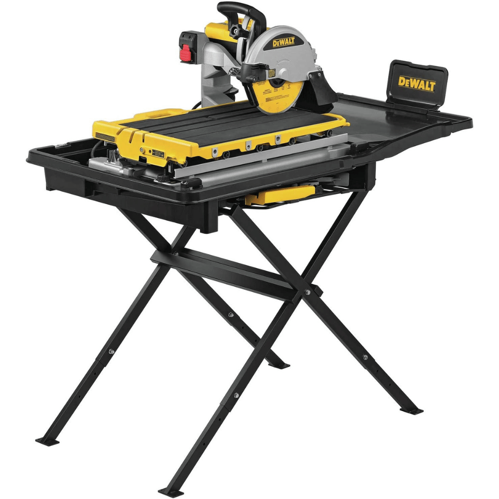 DEWALT 10-Inch Wet Tile Saw with Stand