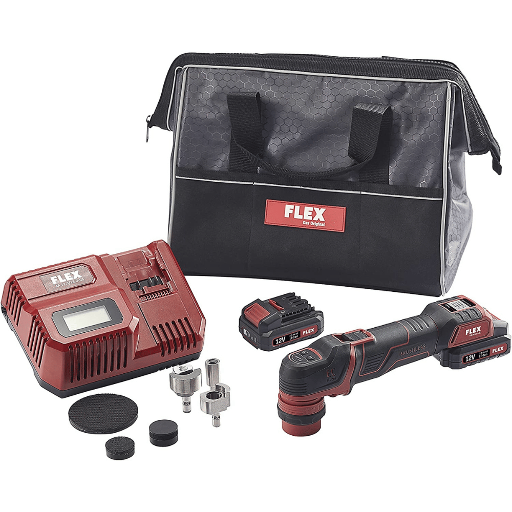 FLEX PXE 80 12.0-EC 12V Cordless Multi-Polisher-Set