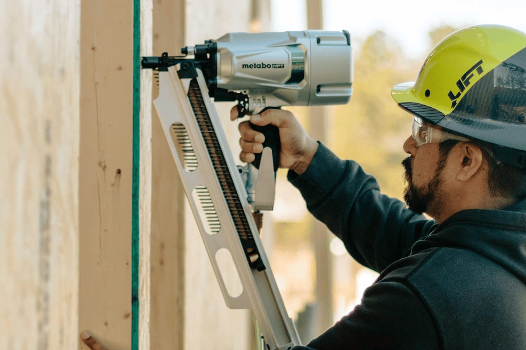 Framing nailer may be used in construction