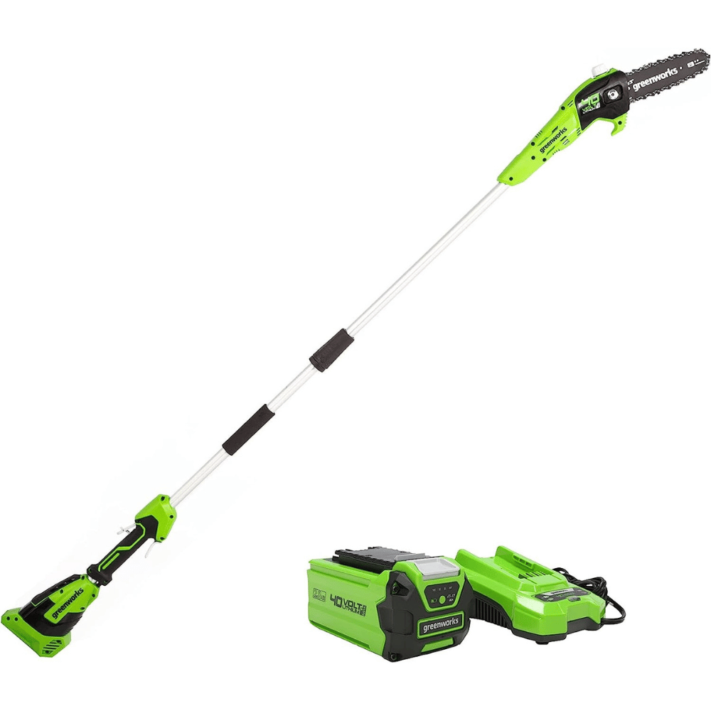Greenworks 40V 8-Inch Cordless Pole Saw (PS40B210)
