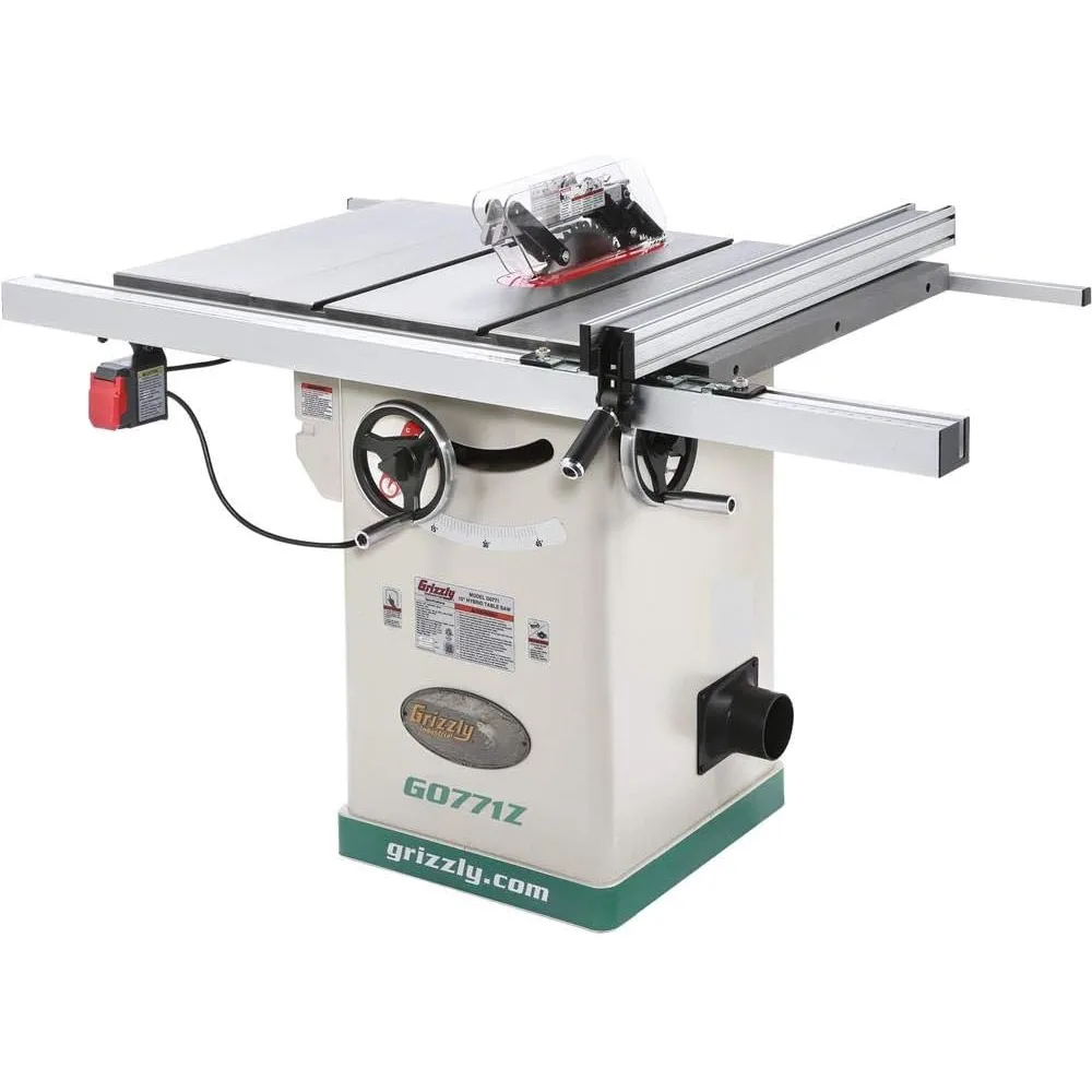 Grizzly Industrial G0771Z - 10" 2 HP 120V Hybrid Table Saw