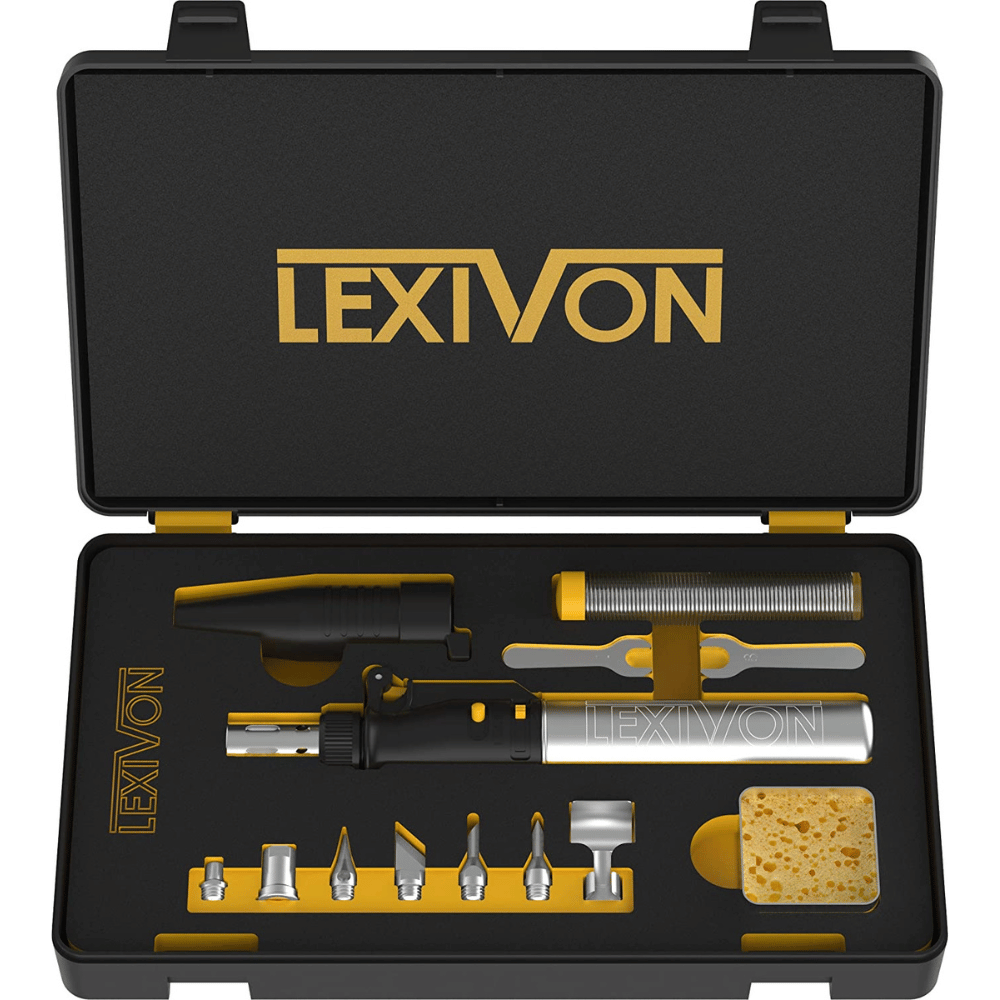 LEXIVON Butane Soldering Iron Multi-Purpose Kit (LX-770)