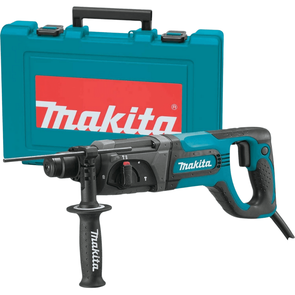 Overall Winner – Best Corded Hammer Drill
Makita HR2475 1-Inch SDS Plus Rotary Hammer Drill