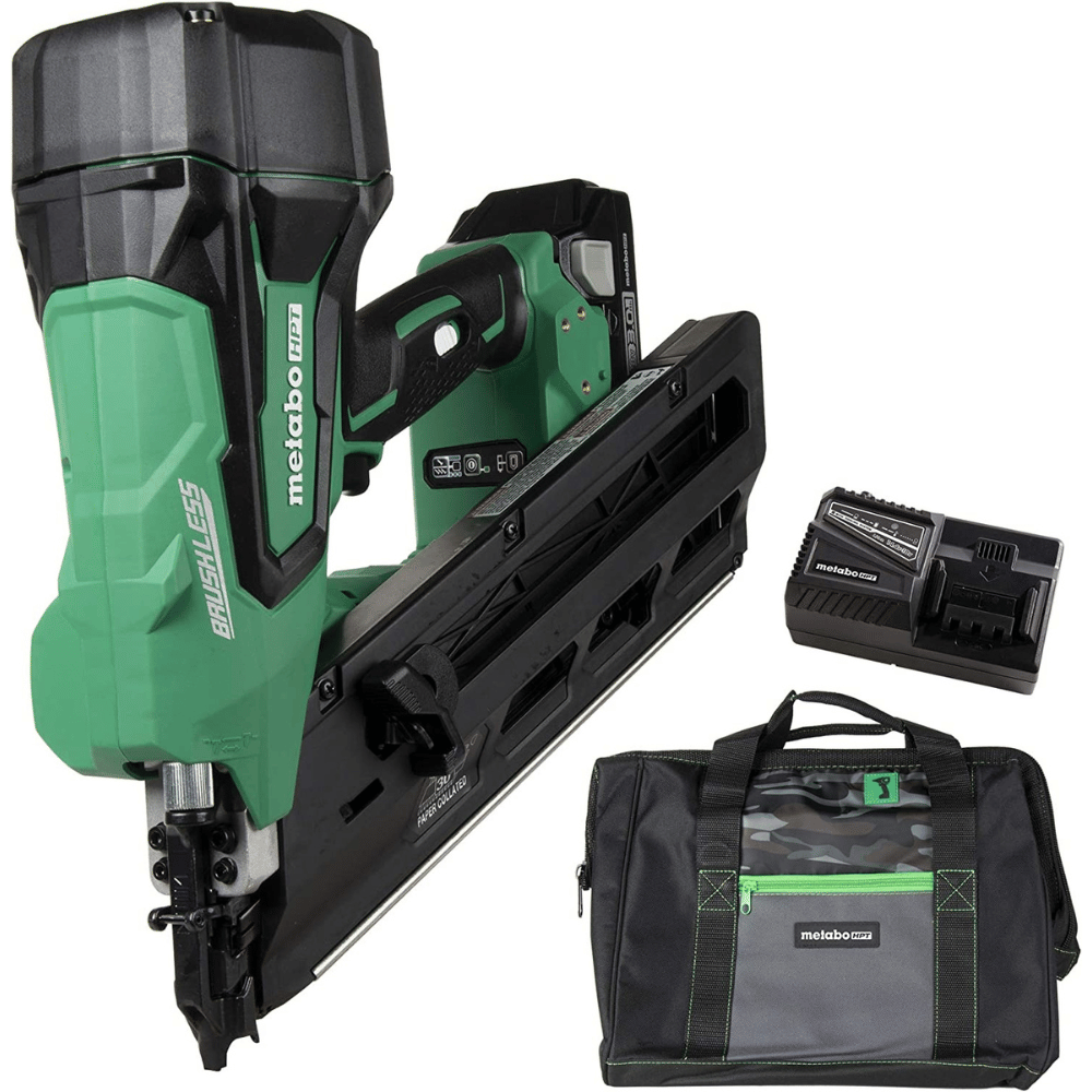 Metabo HPT 18V MultiVolt™ Cordless Framing Nailer Kit (NR1890DCS)