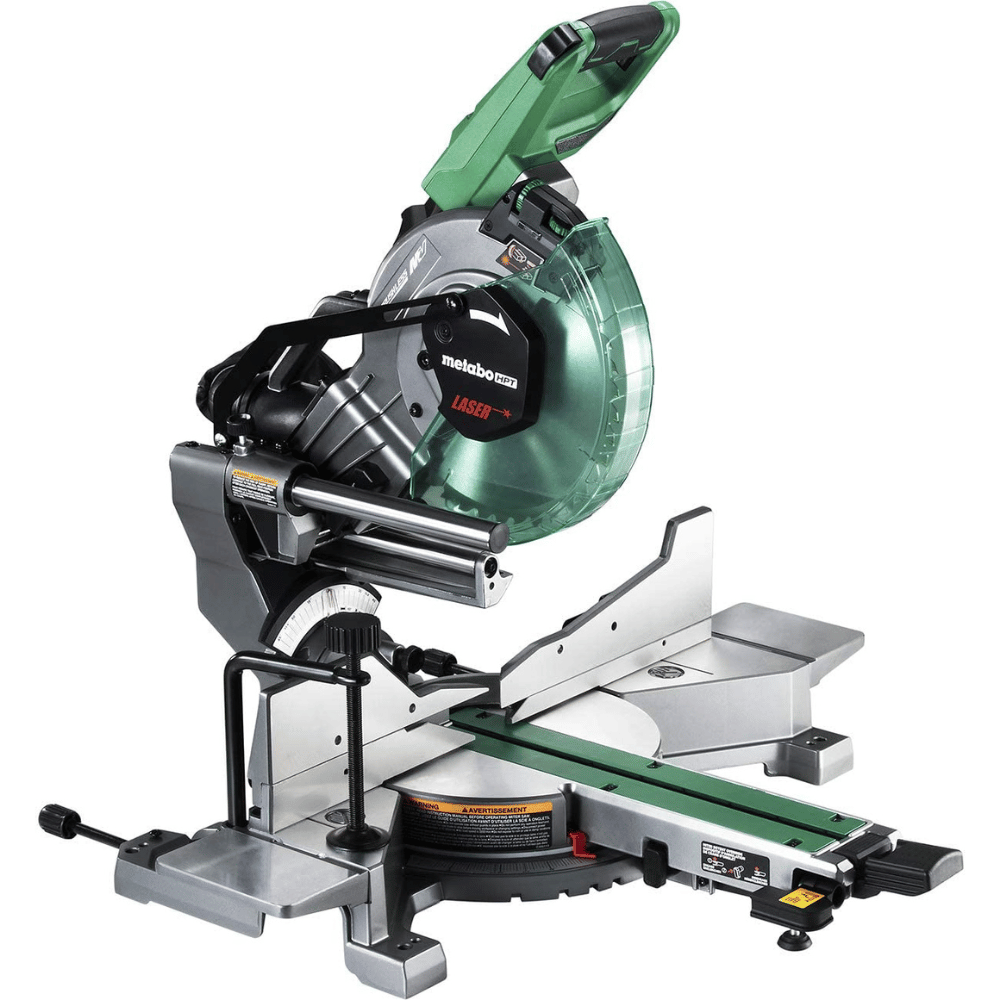 Metabo HPT MultiVolt™ 36V 10-Inch Blade Dual Bevel Sliding Miter Saw (C3610DRAQA)