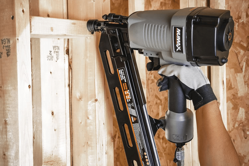 Its important to consider size and weight when buying a framing nailer