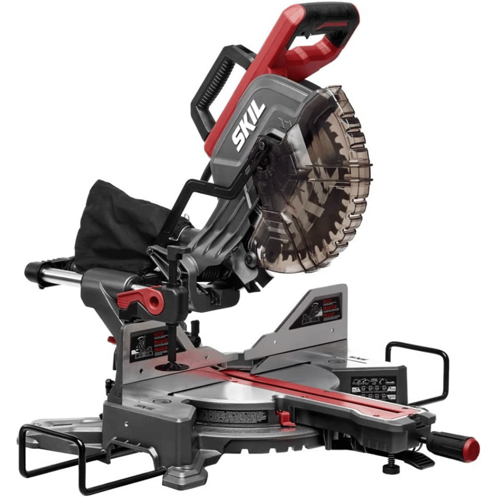 Best Sliding Compound Miter Saw on a Budget - Skil 10" Dual-Bevel Sliding Compound Miter Saw (MS6305-00)