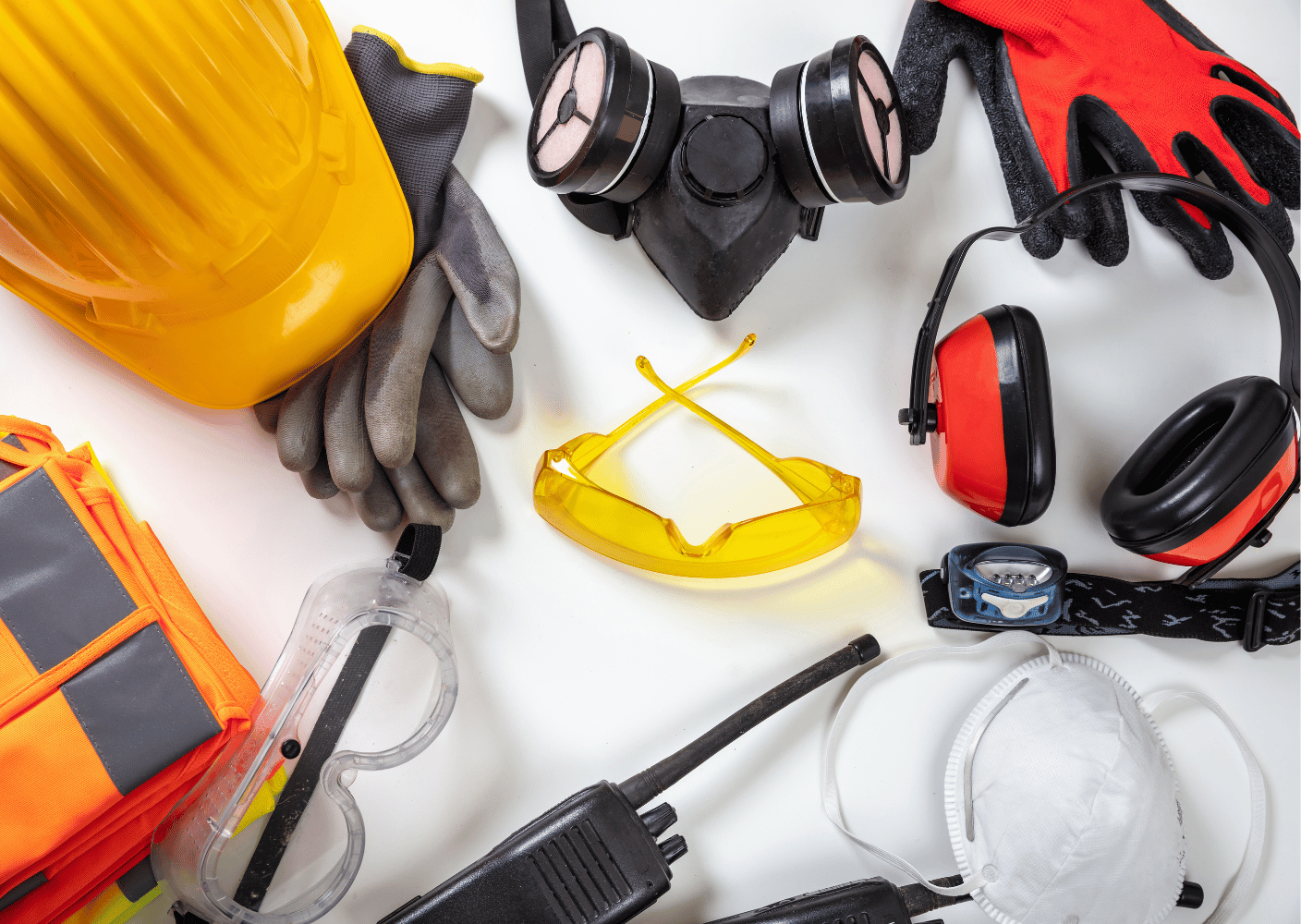 Gather your safety equipment before you start