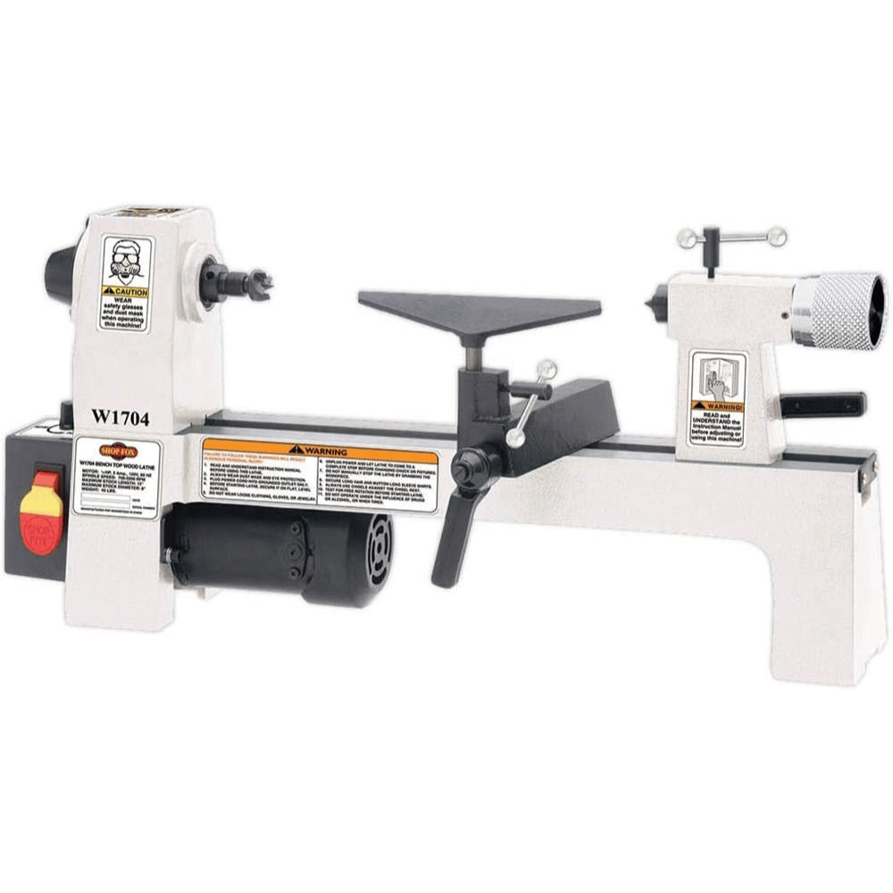 Shop Fox W1704-8" x 13" Benchtop Wood Lathe