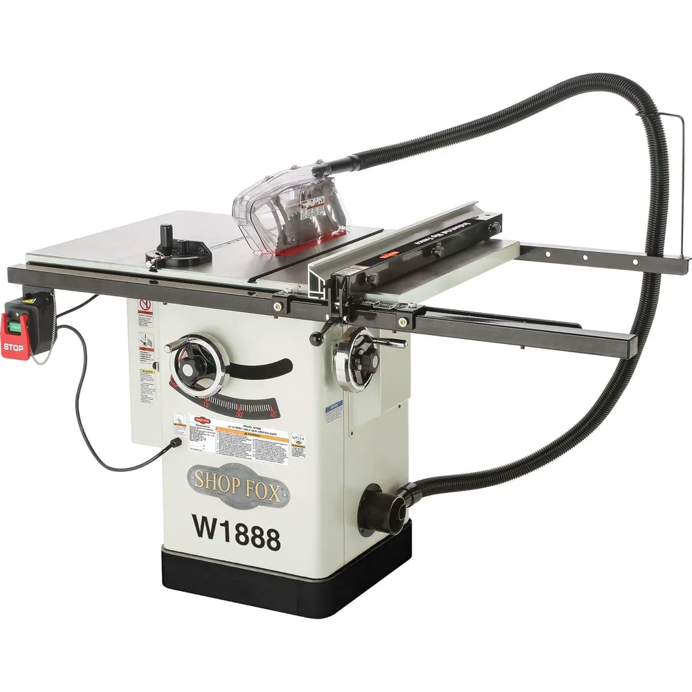 Shop Fox W1888 10" Hybrid Table Saw With Riving Knife
