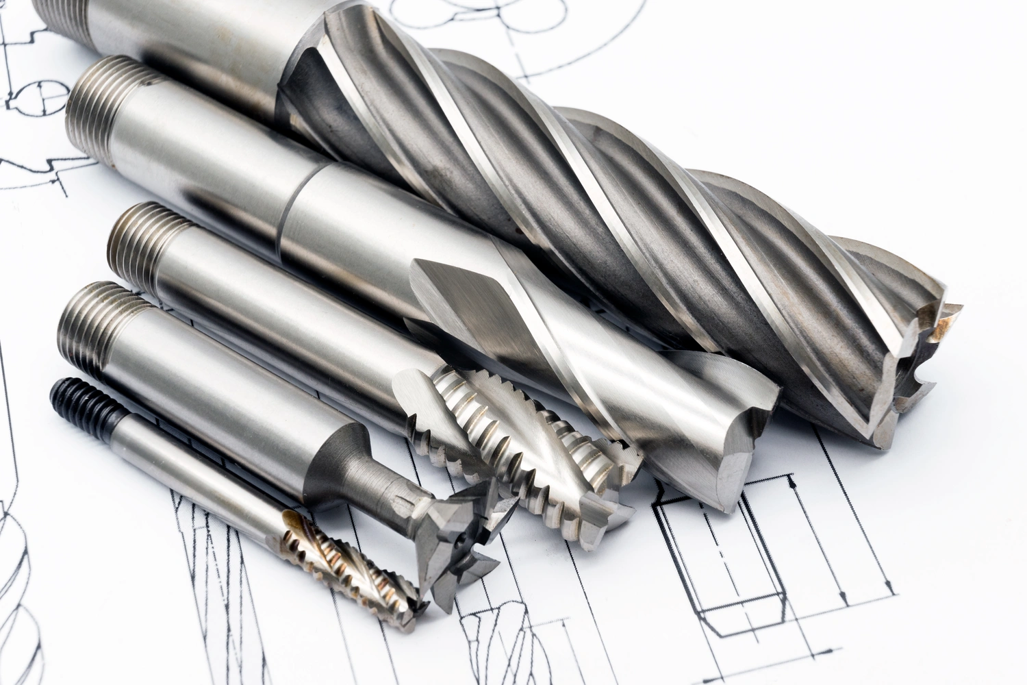 Specialty drill bits like these can be used for unique projects.