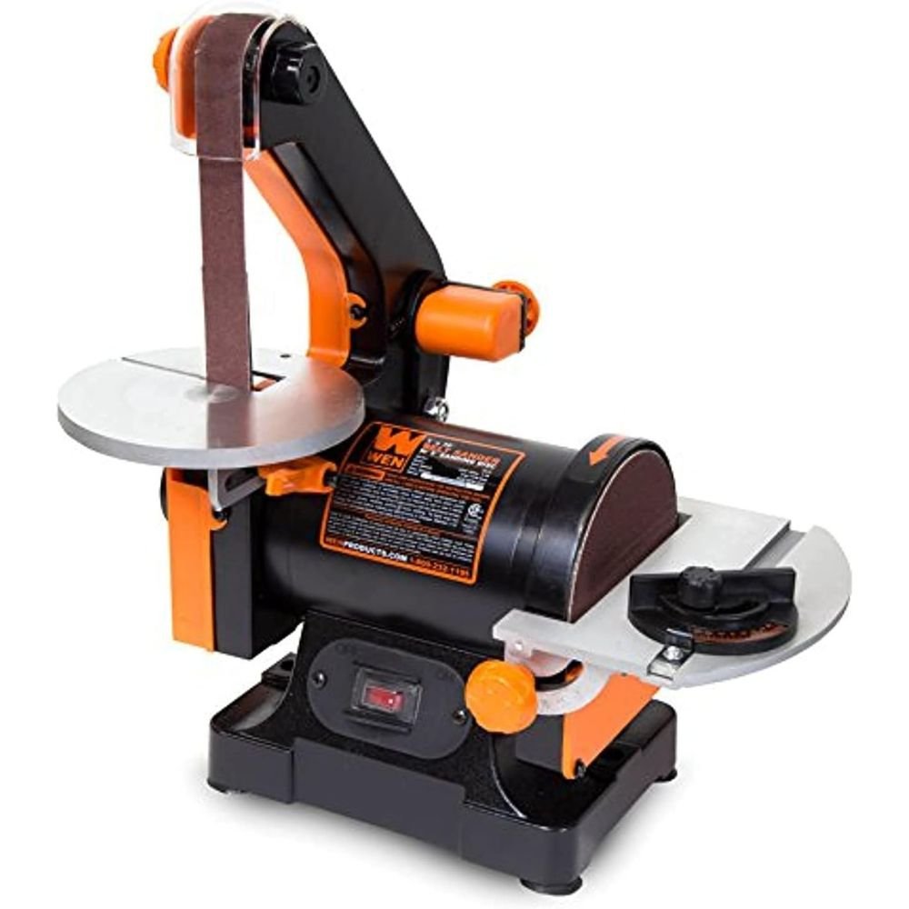 WEN 6515T 1 in. x 30 in. Belt Sander with 5 in. Sanding Disc