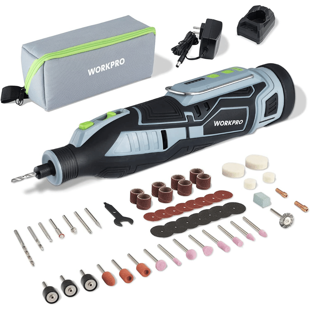 WORKPRO 12V Cordless Rotary Tool