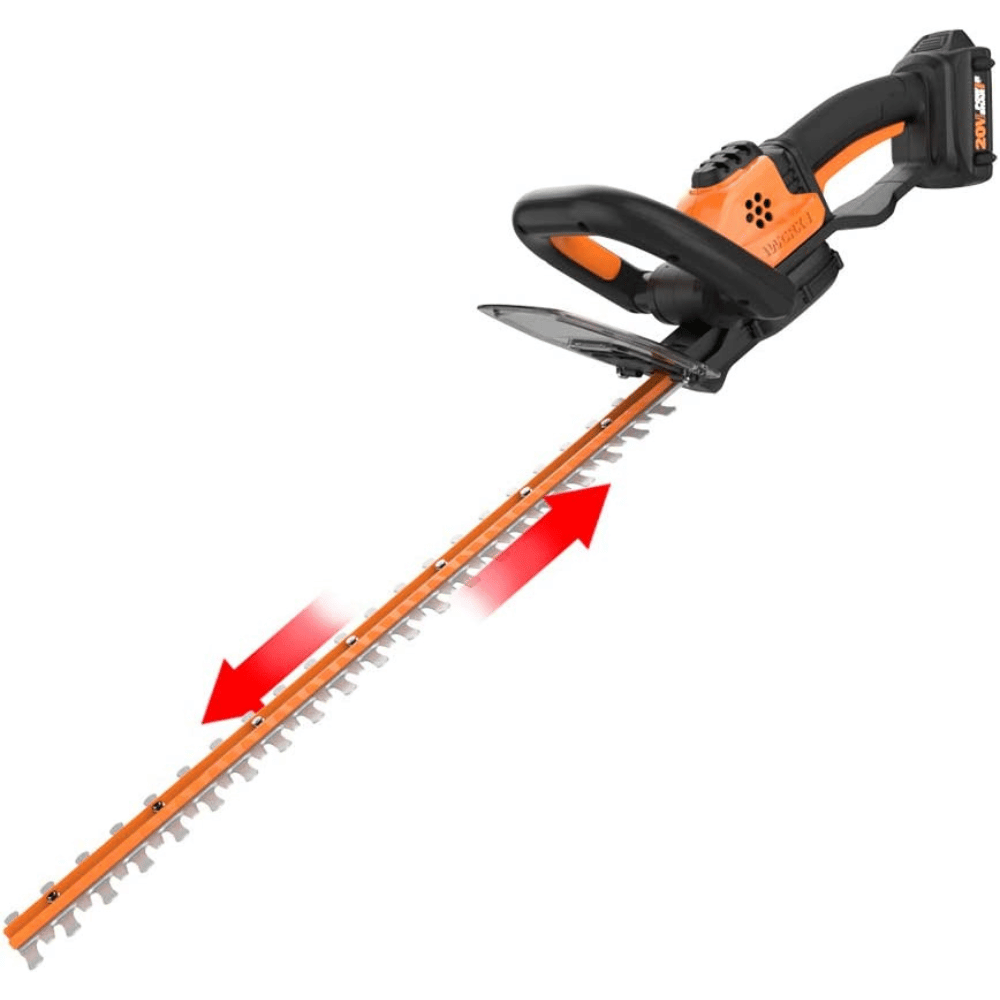 Worx 20V Power Share 22-inch Cordless Hedge Trimmer (WG261)
